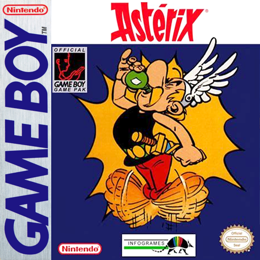 Carátula de Asterix Game Boy PAL España