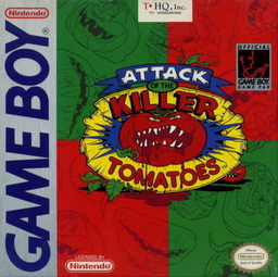 Carátula de Attack of the Killer Tomatoes Game Boy PAL España