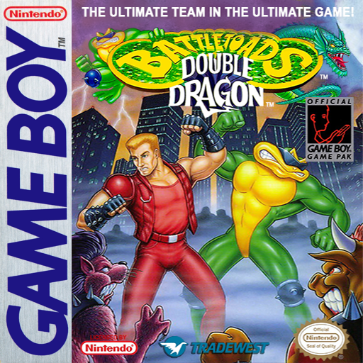 Carátula de Battletoads & Double Dragon Game Boy PAL España