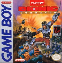 Carátula de Bionic Commando Game Boy PAL España