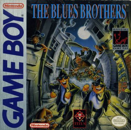 Carátula de Blues Brothers Game Boy PAL España