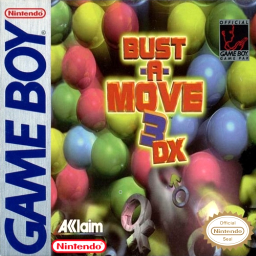 Carátula de Bust-a-Move 3 DX Game Boy PAL España