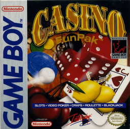 Carátula de Casino FunPak Game Boy PAL España