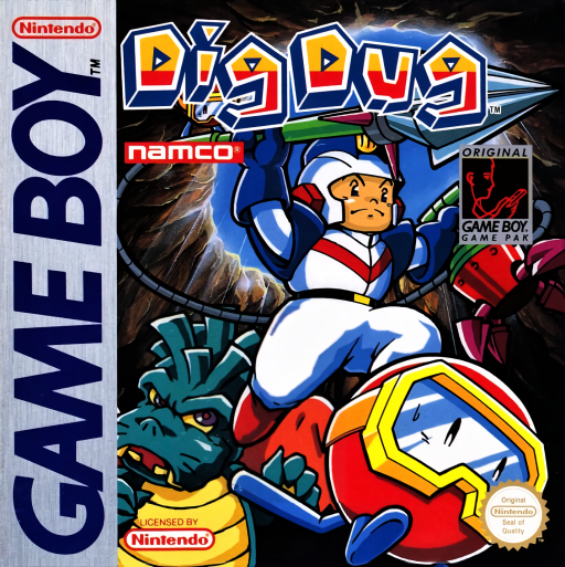 Carátula de Dig Dug Game Boy PAL España