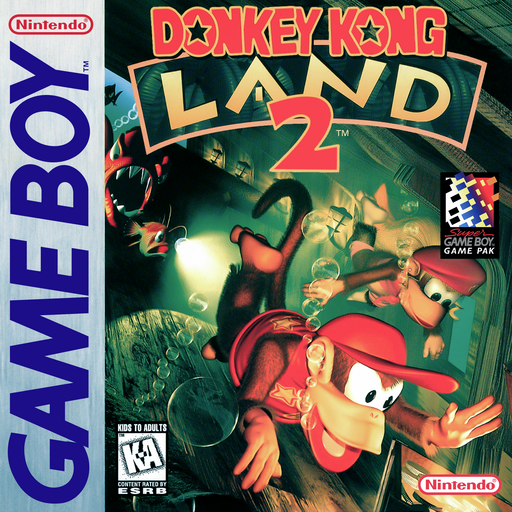 Carátula de Donkey Kong Land 2 Game Boy PAL España