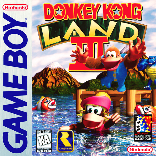 Carátula de Donkey Kong Land III Game Boy PAL España