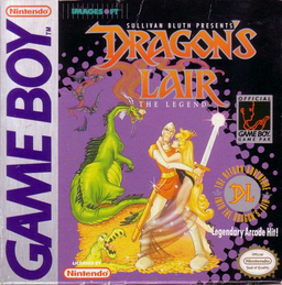 Carátula de Dragon's Lair: The Legend Game Boy PAL España
