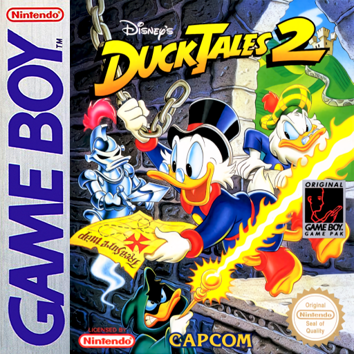 Carátula de Duck Tales 2 Game Boy PAL España
