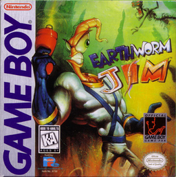 Carátula de Earthworm Jim Game Boy PAL España