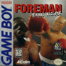 Carátula de Foreman for Real Game Boy PAL España