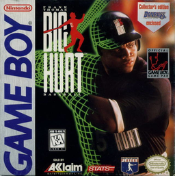 Carátula de Frank Thomas Big Hurt Baseball Game Boy PAL España