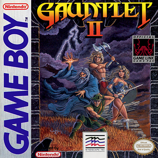 Carátula de Gauntlet II Game Boy PAL España