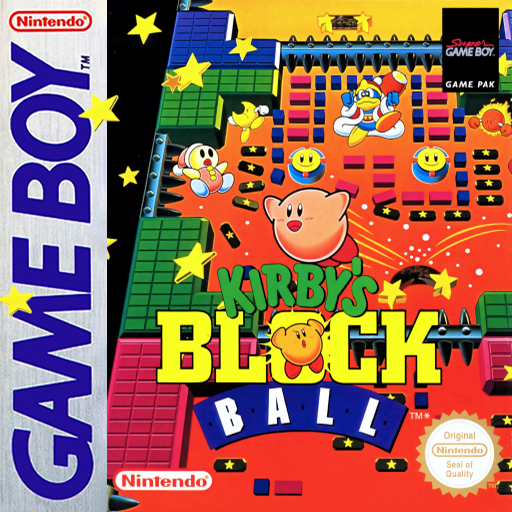 Carátula de Kirby's Block Ball Game Boy PAL España