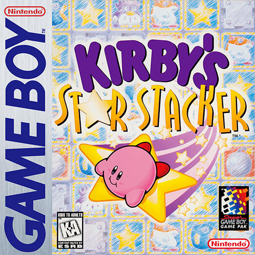 Carátula de Kirby's Star Stacker Game Boy PAL España