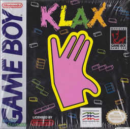 Carátula de Klax Game Boy PAL España