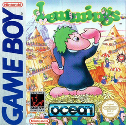 Carátula de Lemmings Game Boy PAL España