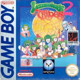 Carátula de Lemmings 2: The Tribes Game Boy PAL España