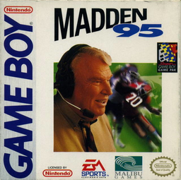 Carátula de Madden '95 Game Boy PAL España