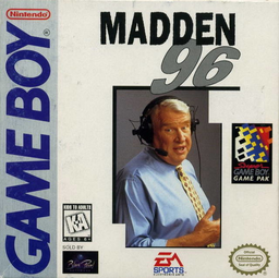Carátula de Madden '96 Game Boy PAL España