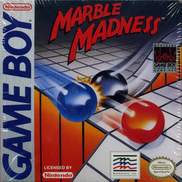 Carátula de Marble Madness Game Boy PAL España