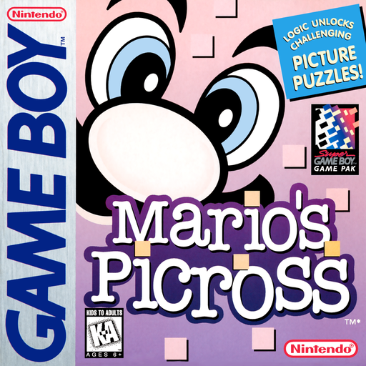 Carátula de Mario's Picross Game Boy PAL España