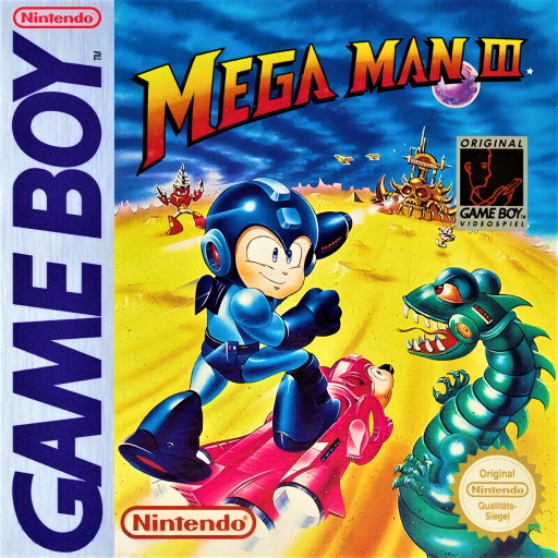 Carátula de Mega Man III Game Boy PAL España