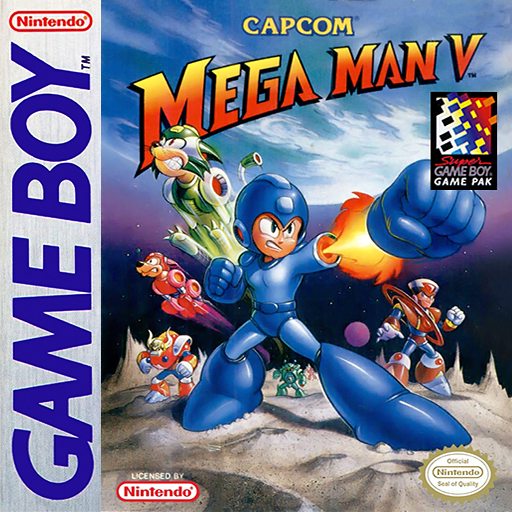 Carátula de Mega Man V Game Boy PAL España