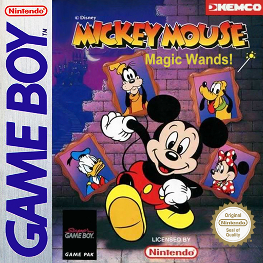 Carátula de Mickey Mouse: Magic Wands Game Boy PAL España