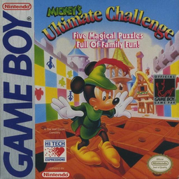 Carátula de Mickey's Ultimate Challenge Game Boy PAL España