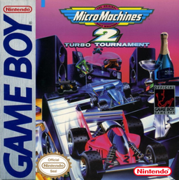 Carátula de Micro Machines 2: Turbo Tournament Game Boy PAL España