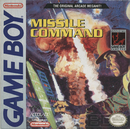 Carátula de Missile Command Game Boy PAL España