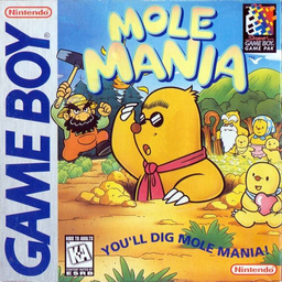Carátula de Mole Mania Game Boy PAL España