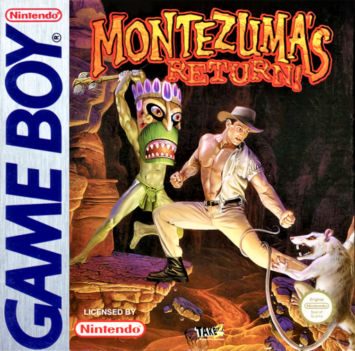 Carátula de Montezuma's Return Game Boy PAL España