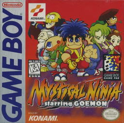 Carátula de Mystical Ninja Starring Goemon Game Boy PAL España