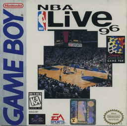 Carátula de NBA Live 96 Game Boy PAL España