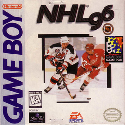 Carátula de NHL 96 Game Boy PAL España