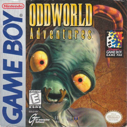 Carátula de Oddworld Adventures Game Boy PAL España