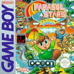 Carátula de Parasol Stars: Rainbow Islands II Game Boy PAL España