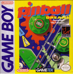 Carátula de Pinball Dreams Game Boy PAL España