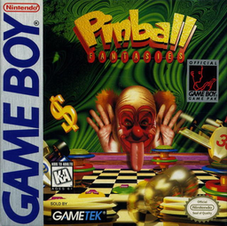 Carátula de Pinball Fantasies Game Boy PAL España