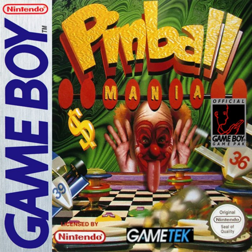 Carátula de Pinball Mania Game Boy PAL España