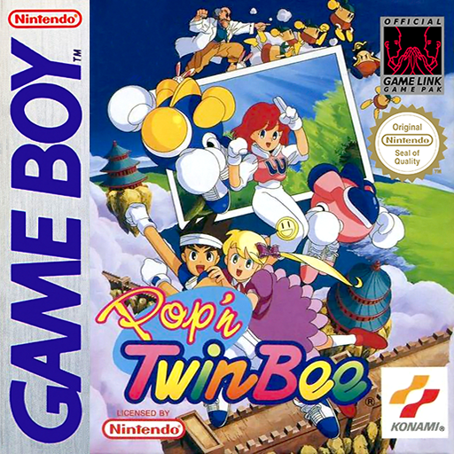 Carátula de Pop'n TwinBee Game Boy PAL España