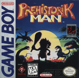 Carátula de Prehistorik Man Game Boy PAL España