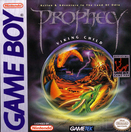 Carátula de Prophecy:The Viking Child Game Boy PAL España