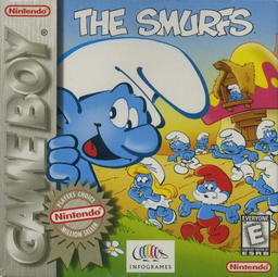 Carátula de Smurfs Game Boy PAL España
