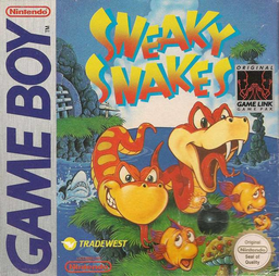 Carátula de Sneaky Snakes Game Boy PAL España