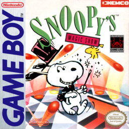 Carátula de Snoopy's Magic Show Game Boy PAL España