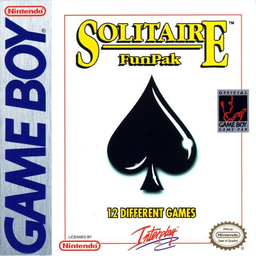 Carátula de Solitaire FunPak Game Boy PAL España