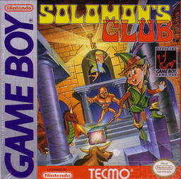Carátula de Solomon's Club Game Boy PAL España