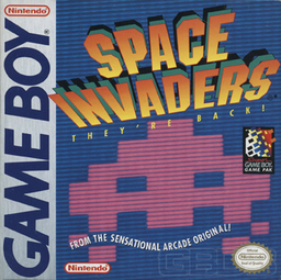 Carátula de Space Invaders Game Boy PAL España